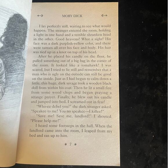 Moby Dick by Herman Melville | 2012 | Junior Classic for Young Readers - Picture 5 of 10